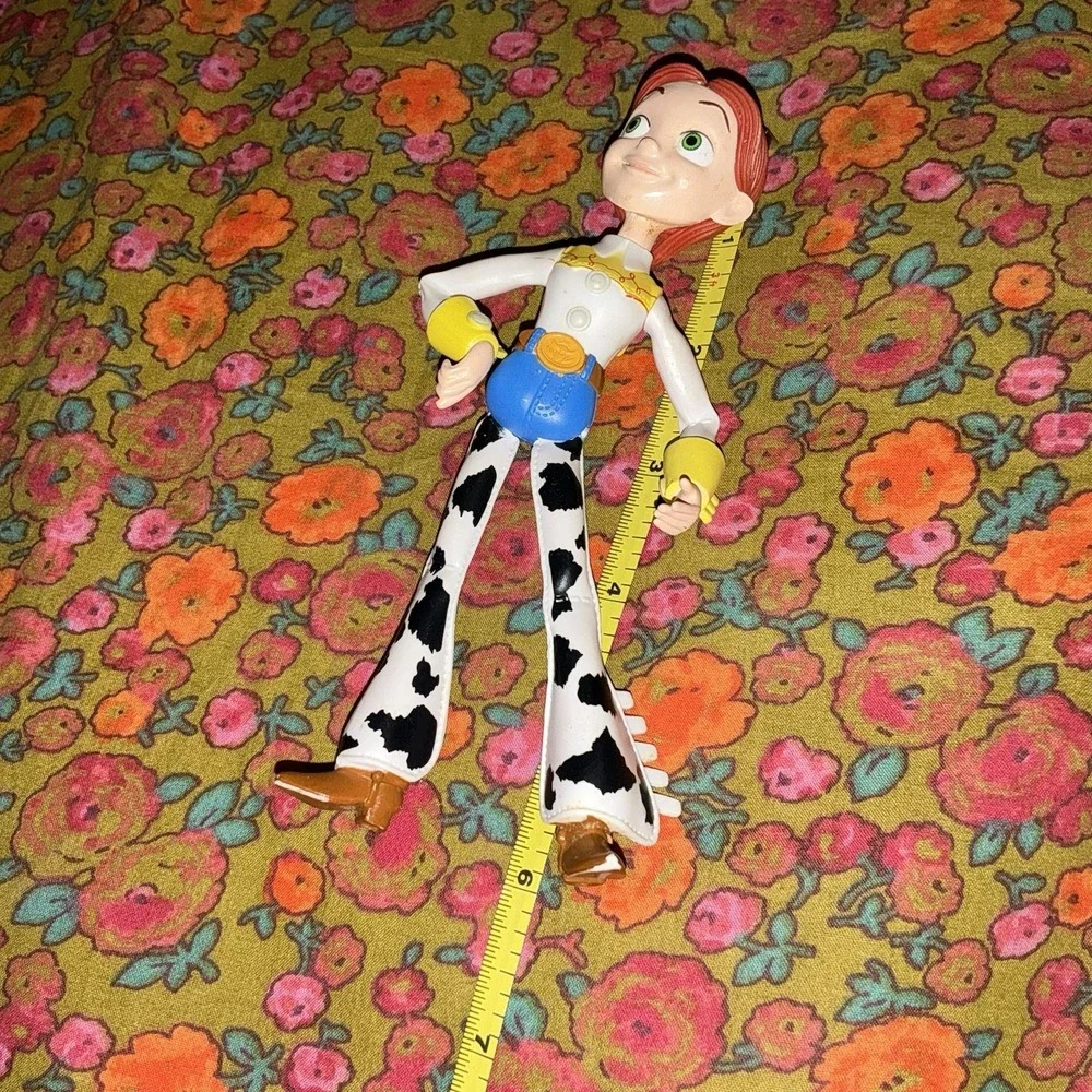 Disney Pixar Toy Story Jessie Posable Action Figure Cowgirl Doll Mattel No Hat